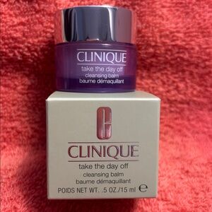 Clinique Take the Day Off Charcoal Cleansing Balm trial size .5oz